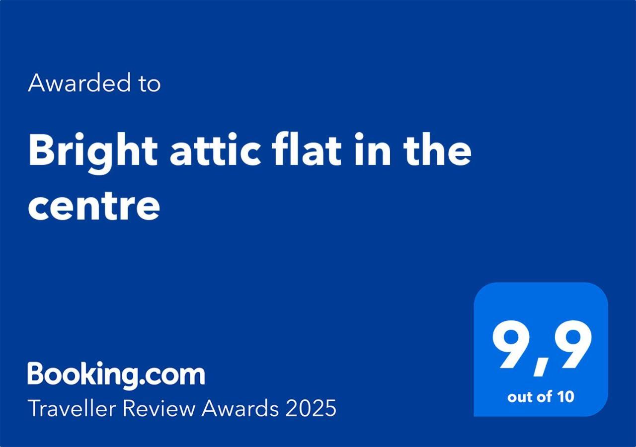 Bright Attic Flat In The Centre Leilighet Riga Eksteriør bilde
